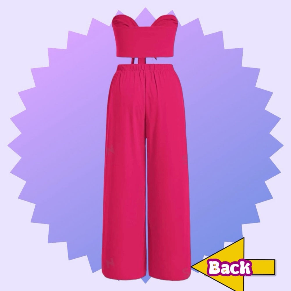 🎈Hot Pink Pant Set 🎈 - Picture 2 of 7